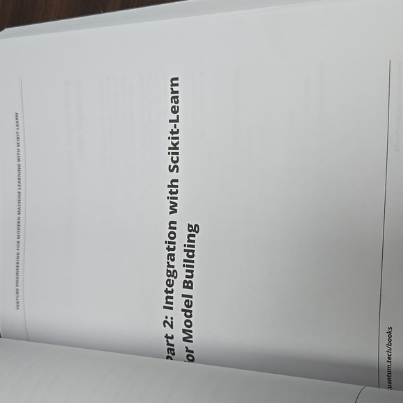 Feature Engineering For Modern Machine Learning with Scikit-learn Book 2 - Picture 5 of 7